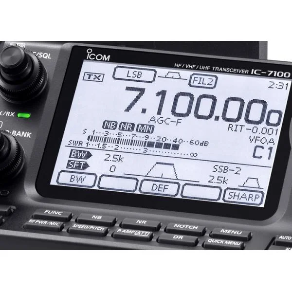 Icom IC-7100 Dispozitiv mobil KW / 50MHz / 70MHz / VHF / UHF cu D