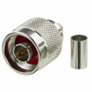 Mufă N sertizare (cablu 5 mm)