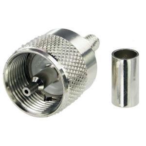 Mufă PL sertizare (7mm cable)