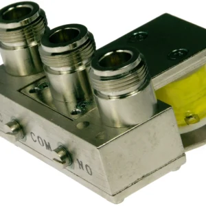 Releu coaxial SPDT 3 x N, 12 V