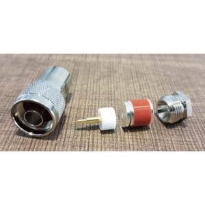 Conector N Male pentru lipire