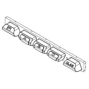 Buton cauciucat frontal pentru Yaesu FT-891 – RA6073900