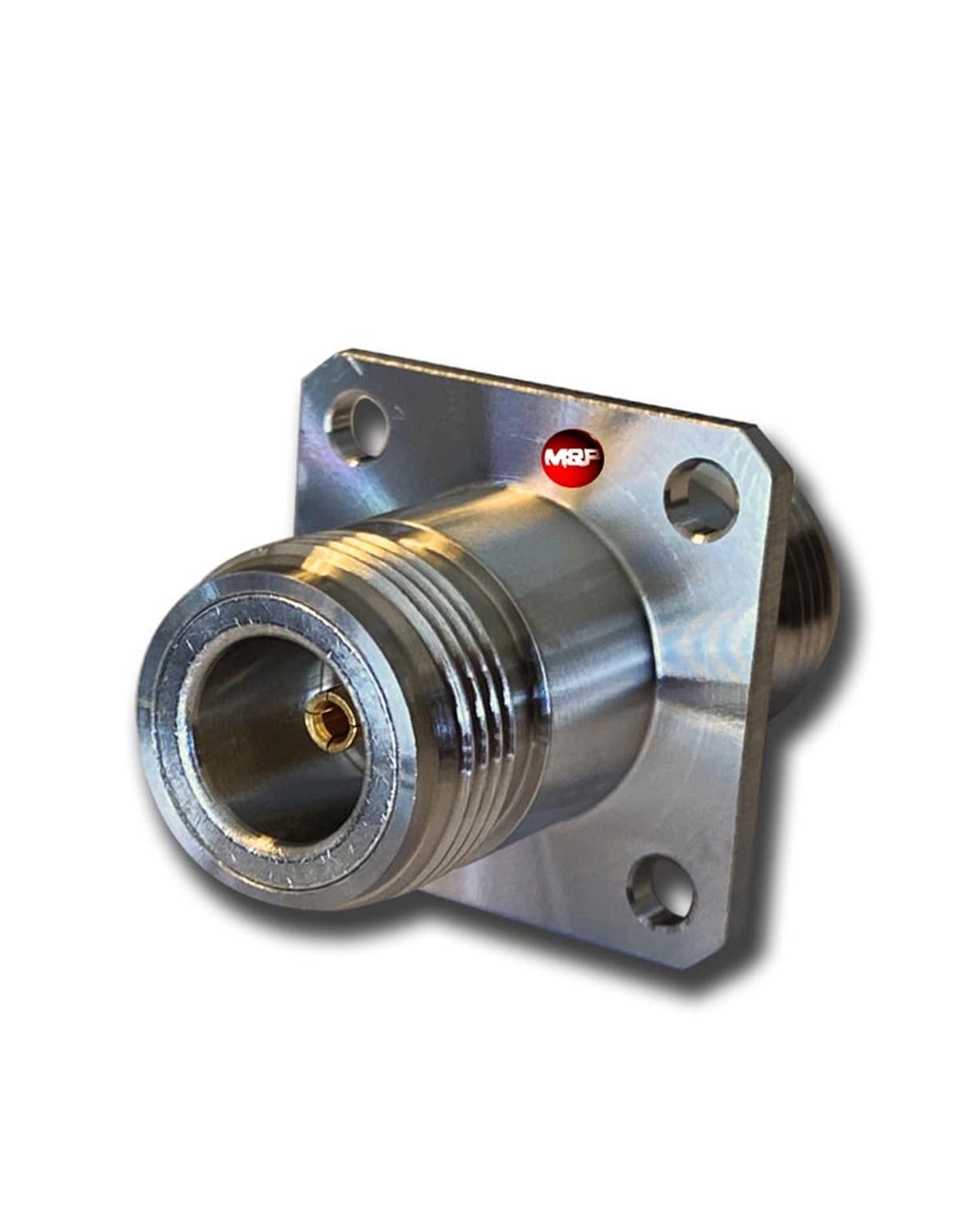 Adaptor N mamă – N mamă panou dreptunghiular (panel mount) – Messi &Paoloni